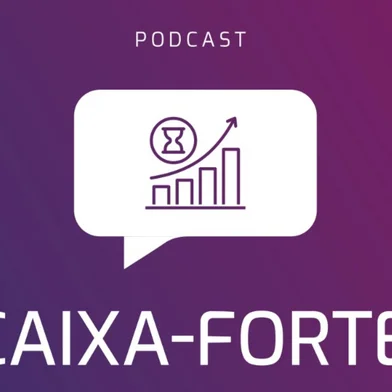 Card do podcast Caixa-Forte, do Pioneiro. <!-- NICAID(16179267) -->