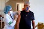 Lulu Santos recebe vacina contra covid-19<!-- NICAID(14749476) -->
