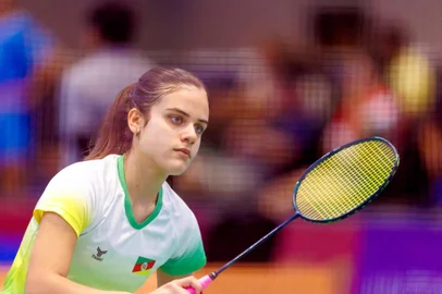 Sofia dos Santos, atleta gaúcha de badminton
