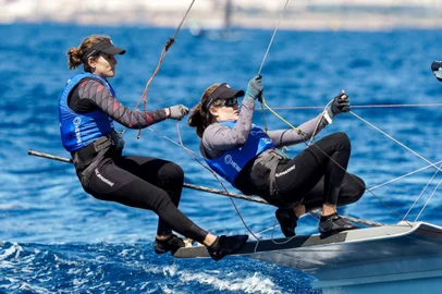 Martine Grael, Kahena Kunze, vela