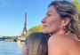 Gisele Bündchen passa férias com a família em Paris