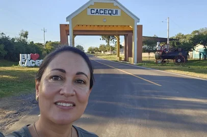 Ana Paula Del'Olmo (MDB), prefeita de Cacequi 2025<!-- NICAID(16116682) -->