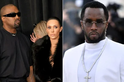Kanye West, Bianca Censori e Diddy<!-- NICAID(15971192) -->