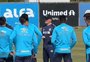 Mano Menezes comanda primeiro treino com elenco do Grêmio