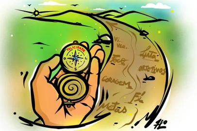 Ilustração de Fábio Panone Lopes para coluna da Tríssia no Almanaque<!-- NICAID(15919524) -->