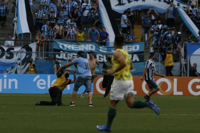 PORTO ALEGRE, RS, BRASIL - 31/10/2021 - O Grêmio recebe o Palmeiras na Arena pela 29ª rodada do Campeonato Brasileiro. (Foto: Lauro Alves/Agencia RBS)<!-- NICAID(14929458) -->