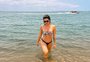 Kelly Key posta fotos de biquíni em praia de Angola e seguidores reagem: "Baba baby"