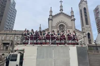 Embaixatrizes da Festa da Uva realizam carreata, neste sábado (2), em Caxias do Sul, para convidar população para evento de escolha da corte. <!-- NICAID(16093208) -->