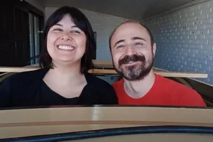 Bruna Anacleto e Felipe Granville / Arquivo pessoal