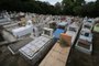 PORTO ALEGRE, RS, BRASIL, 06/04/2023- Servidores e moradores reclamam das condições de cemitério no bairro Belém Velho. Foto: Ronaldo Bernardi / Agencia RBS<!-- NICAID(15396036) -->