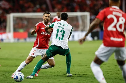 Porto Alegre, RS, Brasil, 16-04-2025: Internacional x Palmeiras pela quarta rodada do Campeonato Brasileiro Série A 2025. Foto: Duda Fortes / Agência RBSIndexador: Andre Avila<!-- NICAID(16018617) -->