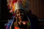 PORTO ALEGRE, RS, BRASIL, 07.02.2023: Ensaio da tribo remanescente carnavalesca Os Comanches. Foto: Camila Hermes/Agencia RBS<!-- NICAID(15344150) -->