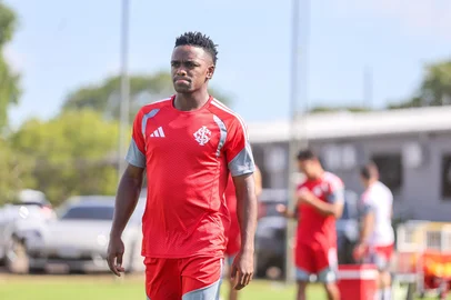 CT PARQUE GIGANTE, PORTO ALEGRE 27-1-2026 - Inter treina antes da estreia no Brasileirão<!-- NICAID(16212733) -->