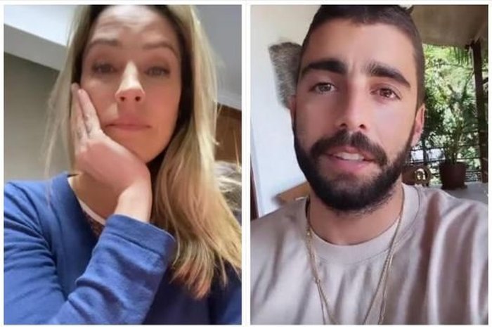 Pedro Scooby posta com Cintia Dicker no hospital, onde acompanham cuidados  com Aurora