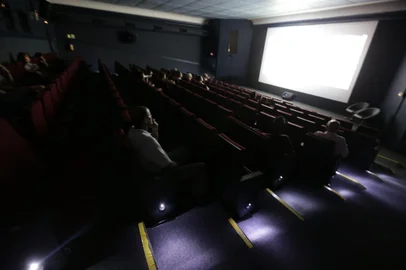 PORTO ALEGRE, RS, BRASIL 16/03/2016 - Salas de cinema alternativas em Porto Alegre. Sala Redenção. (FOTO: LAURO ALVES/AGÊNCIA RBS).<!-- NICAID(12078819) -->