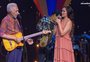 Gilberto Gil se emociona em live junina com Juliette: "Deixa chorar"