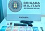 Dupla é presa com arma e drogas em Vacaria