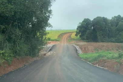 Asfaltamento até o Aeroclube de Passo Fundo deve ser concluído apenas em 2026<!-- NICAID(15997798) -->