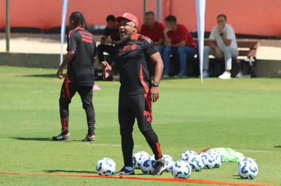 Roger no treino do inter