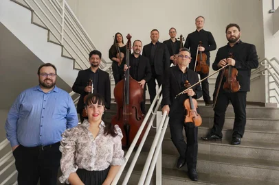 Nesta sexta-feira (14), às 20h, ocorrerá mais um concerto da série "Cordas Brasileiras, Vozes Italianas”, do Grupo de Cordas da UCS.<!-- NICAID(16165020) -->