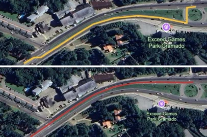 Obras na Avenida das Hortênsias, entre Gramado e Canela<!-- NICAID(16022024) -->