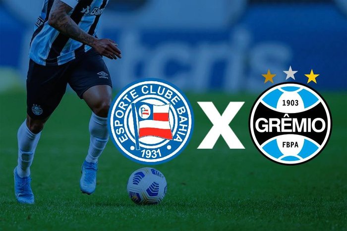 Bahia x Grêmio hoje; veja horário e onde assistir ao vivo