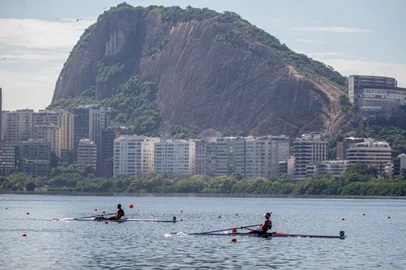 Lagoa Rodrigo de Freitas, remo