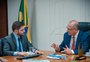 Vice-governador apresenta a Alckmin impactos do ciclone que atingiu o RS