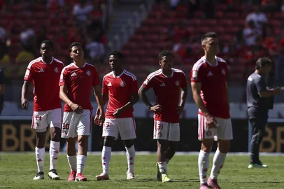 PORTO ALEGRE, RS, BRASIL, 19-04-2026: Internacional x Mirassol, partida válida pela 9ª rodada do Campeonato Brasileiro 2026. O jogo ocorre no estádio Beira-rio, em Porto Alegre. Foto: Bruno Todeschini/Agência RBSIndexador: Bruno Todeschini<!-- NICAID(16268871) -->