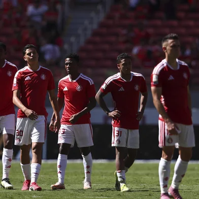 PORTO ALEGRE, RS, BRASIL, 19-04-2026: Internacional x Mirassol, partida válida pela 9ª rodada do Campeonato Brasileiro 2026. O jogo ocorre no estádio Beira-rio, em Porto Alegre. Foto: Bruno Todeschini/Agência RBSIndexador: Bruno Todeschini<!-- NICAID(16268871) -->