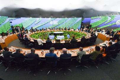 06.11.2025 - Plenária Geral dos LÃderes Conferência das Nações Unidas sobre Mudanças Climáticas COP 30. Foto: Antonio Scorza/COP30 06.11.2025 - General Plenary of Leaders, United Nations Climate Change Conference COP 30. Photo: Antonio Scorza/COP30<!-- NICAID(16163011) -->