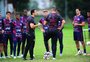 O primeiro esboço de time do Caxias do técnico Júnior Rocha