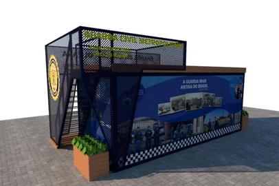 Orla do Guaíba terá novo container da Guarda Municipal de Porto Alegre<!-- NICAID(16150498) -->