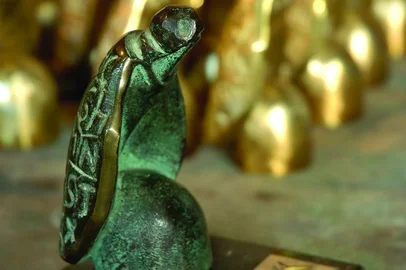 *** Prêmio Jabuti - dvg ***Troféu do 50¼ Prêmio Jabuti de Literatura. Fonte: Divulgação Fotógrafo: Prêmio Jabuti