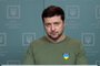 This handout video grab taken and released by the Ukraine Presidency press service on March 3, 2022 shows Ukrainian President Volodymyr Zelensky delivering an address in Kyiv. - President Volodymyr Zelensky on March 3 promised Ukrainians that damage to infrastructure inflicted by invading Russian forces would be repaired and that Moscow would foot the bill. (Photo by UKRAINE PRESIDENCY / AFP) / RESTRICTED TO EDITORIAL USE - MANDATORY CREDIT "AFP PHOTO /UKRAINIAN PRESIDENCY PRESS OFFICE " - NO MARKETING - NO ADVERTISING CAMPAIGNS - DISTRIBUTED AS A SERVICE TO CLIENTS<!-- NICAID(15032721) -->