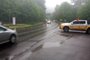 Trânsito alterado na quinta-feira (12/10) na km 39, da RS-115, em Gramado, por queda de barreira e risco de pinheiros caírem sobre a via. <!-- NICAID(15567719) -->
