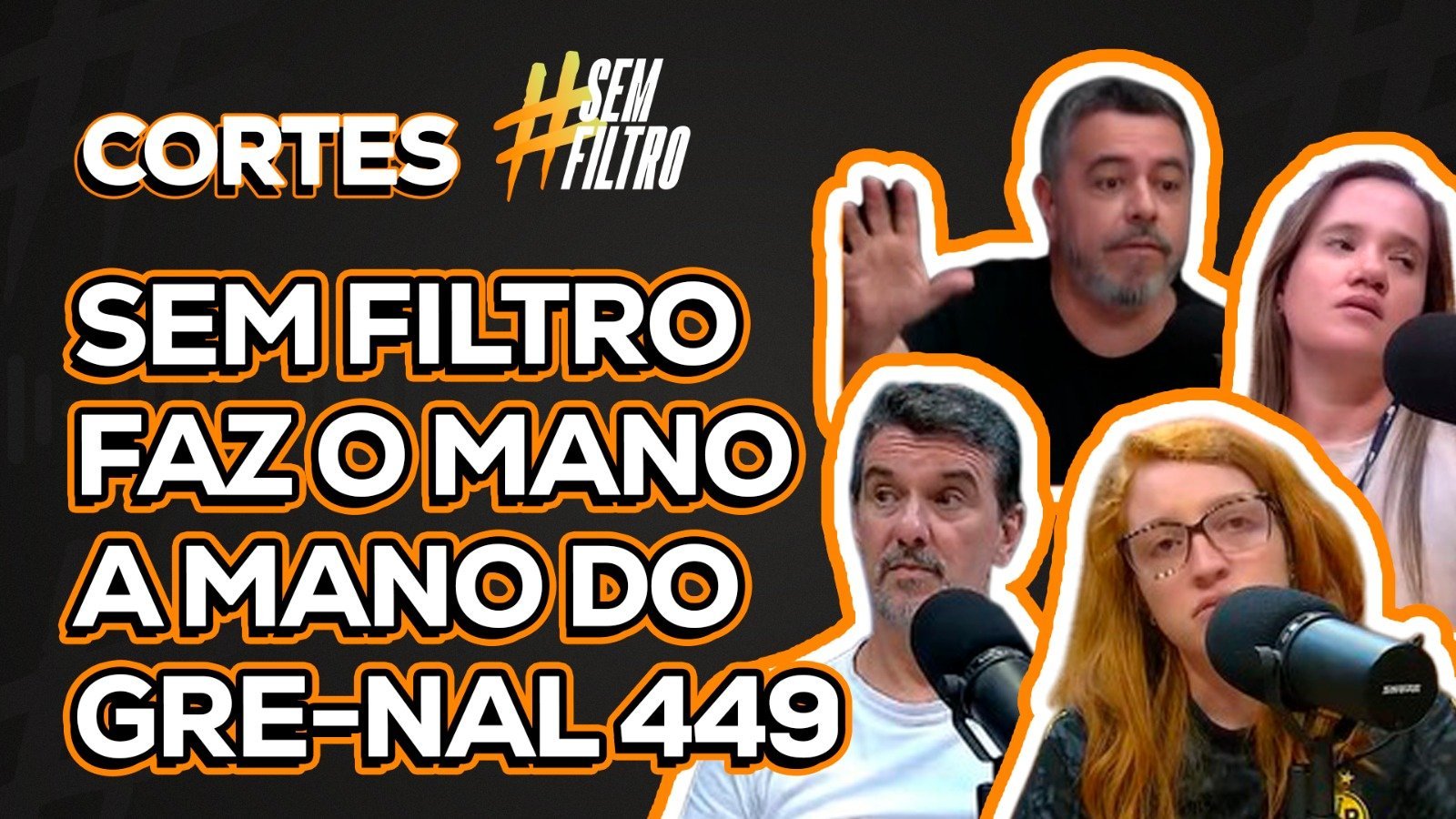 Weverton ou Rochet? Carbonero ou Amuzu? Sem Filtro faz Mano a Mano do Gre-Nal 449