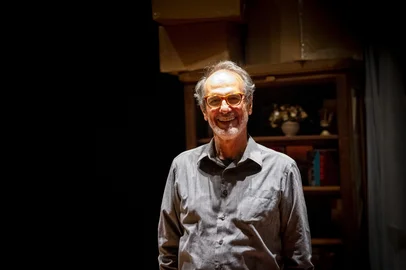 Porto ALEGRE, RS, BRASIL, 29.04.2022: Dilmar Messias completa 50 anos de direcao teatral. Foto: Camila Hermes/Agencia RBSIndexador: Camila Hermes<!-- NICAID(15082373) -->