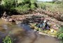 Remada reúne voluntários para limpeza do Rio Jacuí, em Passo Fundo