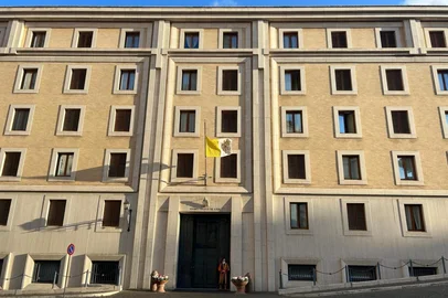 Fachada da Casa de Santa Marta<!-- NICAID(16024416) -->