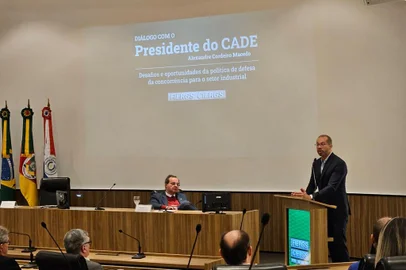 Presidente do Cade na Fiergs<!-- NICAID(15481390) -->