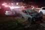 Acidente envolvendo três carros aconteceu por volta das 19h30min de quarta-feira (8/11/2023), provocou bloqueio da BR-116 no sentido Centro-Ana Rech, no bairro São Ciro, em Caxias do Sul. O bloqueio total na altura do km 145, próximo ao acesso à Rota do Sol, durou cerca de uma hora.<!-- NICAID(15591971) -->