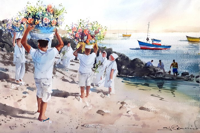 Flores para Iemanjá,de Antonio Giacomin / Divulgação
