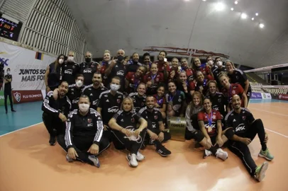 Sesc-Flamengo, campeão carioca vôlei 2021