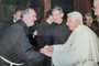 Dom José Gislon encontrou o papa Bento XVI na Itália em 2009<!-- NICAID(15308984) -->