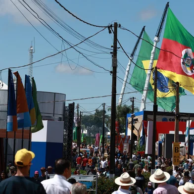 Não-Me-Toque, RS, Brasil, 06/03/2024 - Fotos do movimento na 24ª Expodireto Cotrijal, uma das maiores feiras do agronegócio internacional. - Foto: Jefferson Botega/Agência RBS<!-- NICAID(15698413) -->
