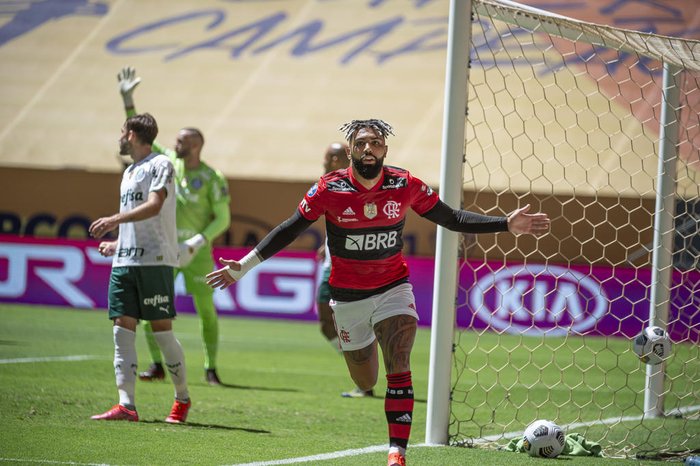 Palmeiras x Flamengo em 2021