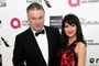 LOS ANGELES, CA - FEBRUARY 22: Actor Alec Baldwin and Hilaria Baldwin attend the 23rd Annual Elton John AIDS Foundation Academy Awards Viewing Party on February 22, 2015 in Los Angeles, California.   Jamie McCarthy/Getty Images for EJAF/AFP<!-- NICAID(11215613) -->