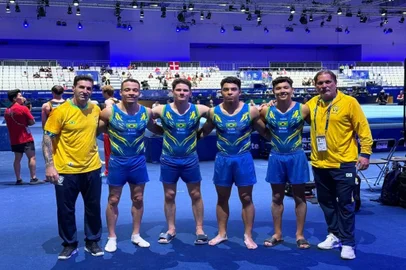 Brasil, ginástica artística masculina, Universíade