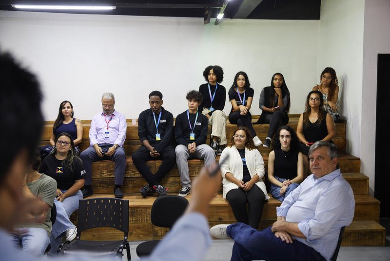 Porto Alegre, RS, Brasil : Pacto Alegre e IXL realizam mentorias para empreendedores no Morro da Cruz.<!-- NICAID(15728905) -->